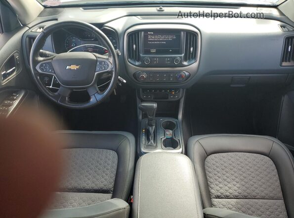 1GCGTDEN7L1115551 2020 CHEVROLET COLORADO Black წინა პანელის ხედი