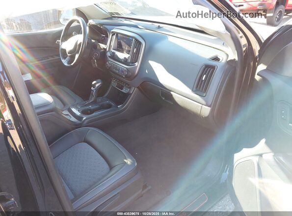 1GCGTDEN7N1137455 2022 CHEVROLET COLORADO Black Front interior view