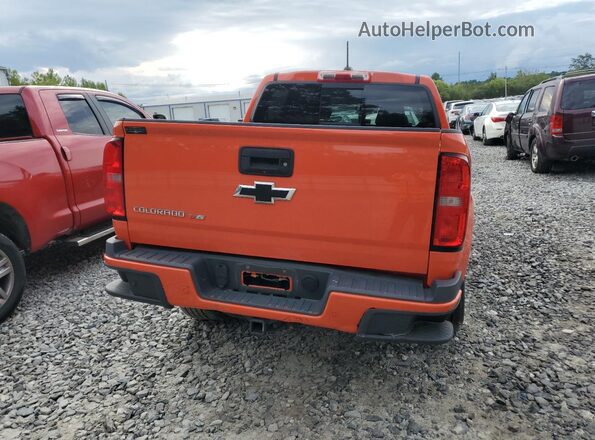 1GCGTDENXL1145837 2020 CHEVROLET COLORADO Orange Հետևի տեսք