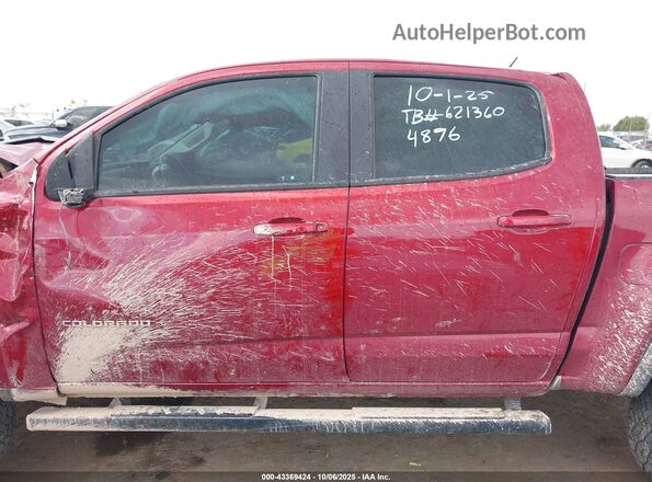 1GCGTEEN4M1114896 2021 CHEVROLET COLORADO Maroon 