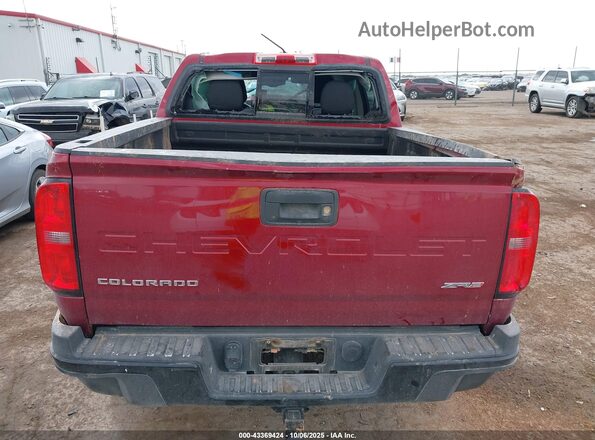 1GCGTEEN4M1114896 2021 CHEVROLET COLORADO Maroon 