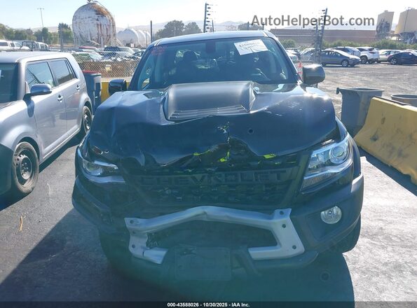 1GCGTEEN5N1189253 2022 CHEVROLET COLORADO Black Вид щитка приладів