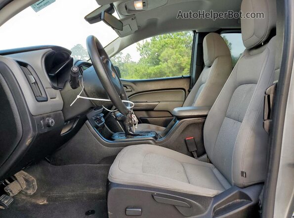1GCHSBEA0L1159173 2020 CHEVROLET COLORADO Gray Вид салону спереду