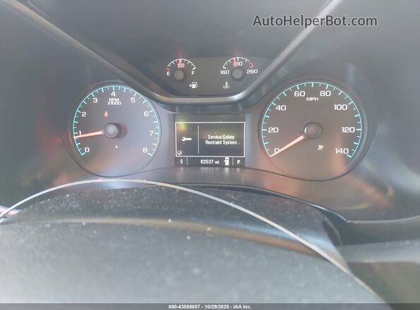 1GCHSBEAXL1227236 2020 CHEVROLET COLORADO Black Vista de los asientos traseros