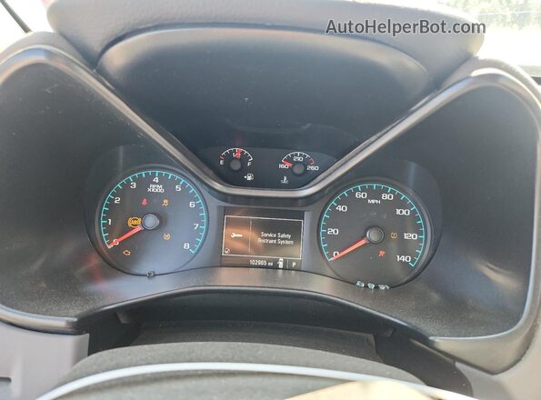1GCHTBEAXK1124572 2019 CHEVROLET COLORADO Gray Vista del cuadro de instrumentos
