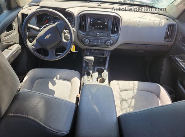 1GCHTBEAXK1124572 2019 CHEVROLET COLORADO Gray Vista del salpicadero
