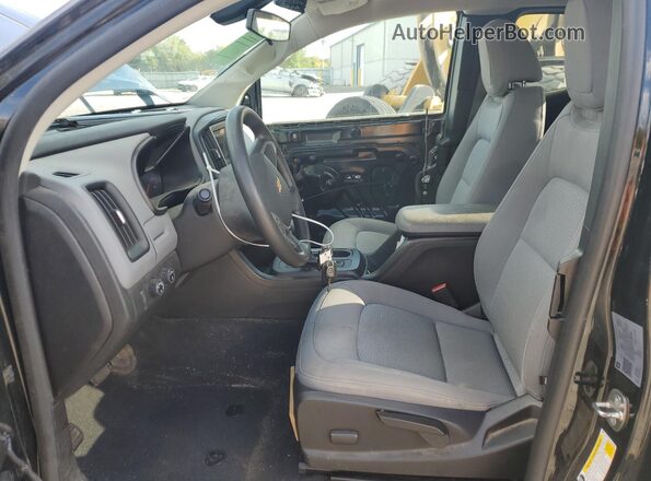 1GCHTBEAXL1240498 2020 CHEVROLET COLORADO Black Вид салону спереду