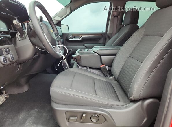 1GCPACEK8NZ624395 2022 CHEVROLET SILVERADO Red წინა სალონის ხედი