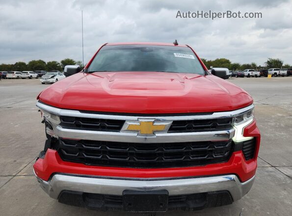1GCPACEK8NZ624395 2022 CHEVROLET SILVERADO Red წინა ხედი