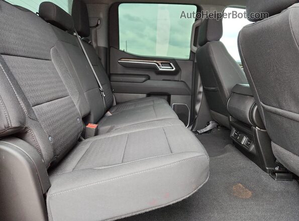 1GCPACEK8NZ624395 2022 CHEVROLET SILVERADO Red უკანა სავარძლების ხედი