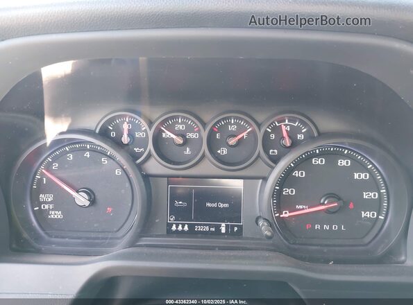 1GCPDBEK4RZ186840 2024 CHEVROLET SILVERADO White Вид задніх сидінь