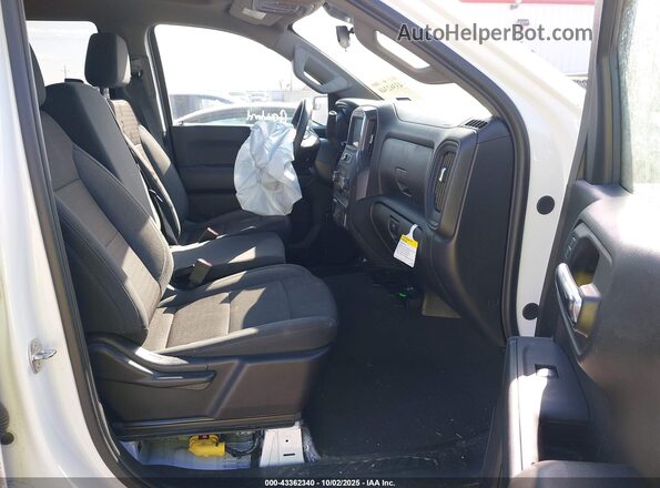 1GCPDBEK4RZ186840 2024 CHEVROLET SILVERADO White Вид салону спереду