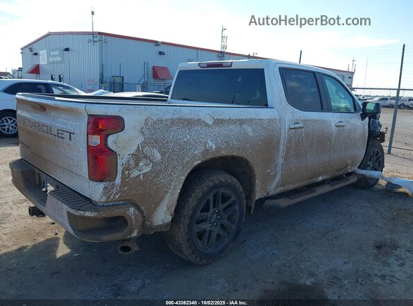 1GCPDBEK4RZ186840 2024 CHEVROLET SILVERADO White Задня права чверть