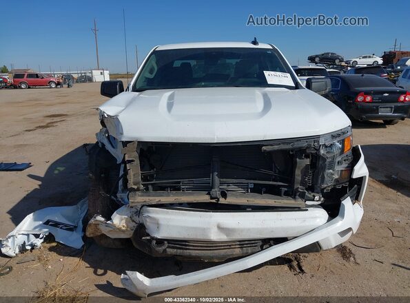1GCPDBEK4RZ186840 2024 CHEVROLET SILVERADO White Вид щитка приладів