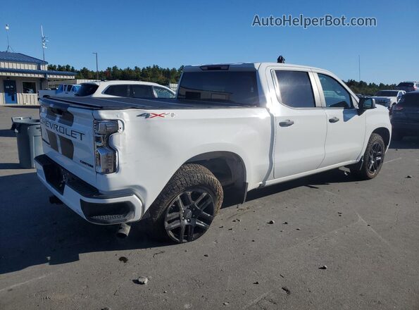 1GCPDBEK7NZ526198 2022 CHEVROLET SILVERADO White Tył prawy