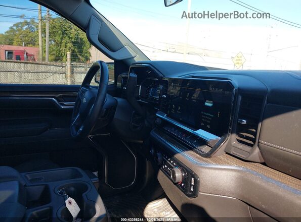 1GCPDKEK9RZ239144 2024 CHEVROLET SILVERADO Gray Widok wnętrza z przodu