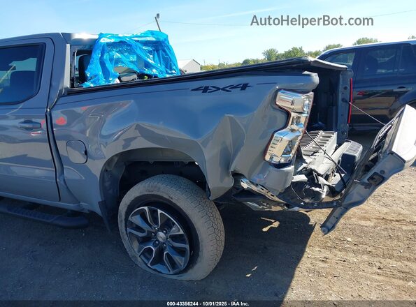 1GCPDKEK9RZ239144 2024 CHEVROLET SILVERADO Gray Widok z przodu