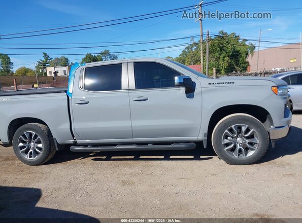 1GCPDKEK9RZ239144 2024 CHEVROLET SILVERADO Gray Widok wnętrza z tyłu