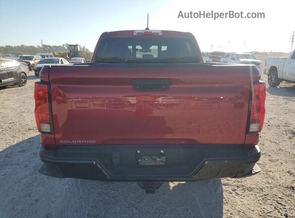 1GCPSBEK0P1149060 2023 CHEVROLET COLORADO Red უკანა ხედი