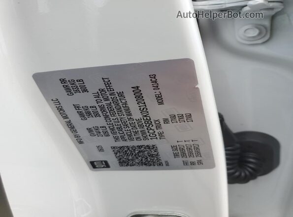 1GCPSBEK0S1208004 2025 CHEVROLET COLORADO White Engine compartment view