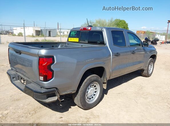 1GCPSBEK7S1155494 2025 CHEVROLET COLORADO Gray Trasero derecho