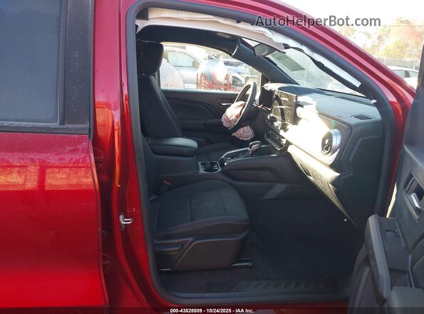 1GCPSCEK1P1145542 2023 CHEVROLET COLORADO Red Вид салону спереду