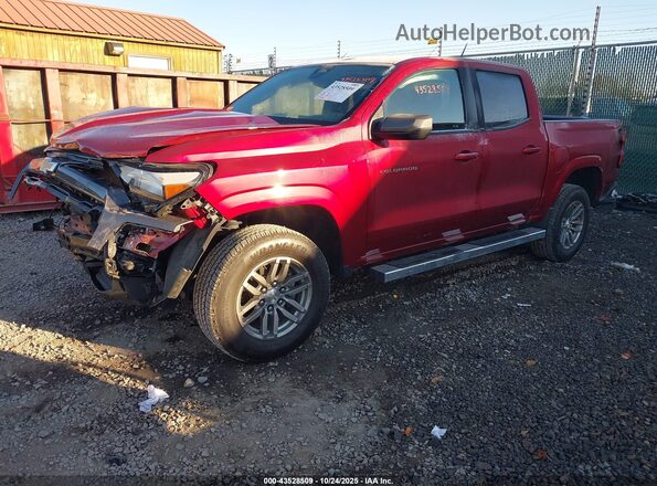 1GCPSCEK1P1145542 2023 CHEVROLET COLORADO Red Передня ліва чверть