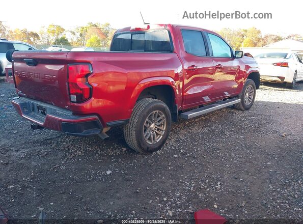 1GCPSCEK1P1145542 2023 CHEVROLET COLORADO Red Задня права чверть