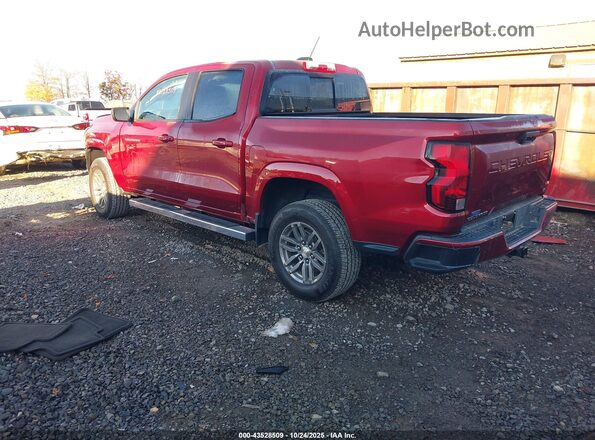1GCPSCEK1P1145542 2023 CHEVROLET COLORADO Red Задня ліва чверть