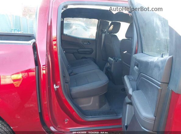 1GCPSCEK1P1145542 2023 CHEVROLET COLORADO Red Вид наклейки з VIN-кодом