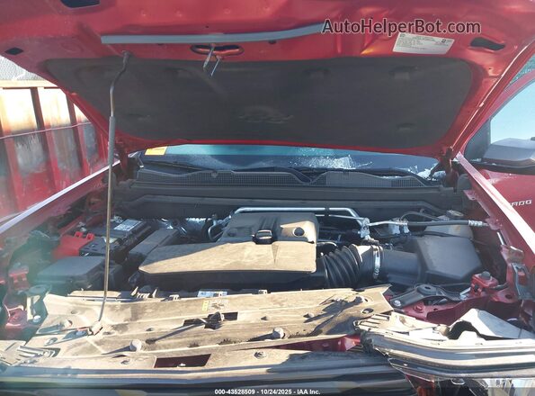 1GCPSCEK1P1145542 2023 CHEVROLET COLORADO Red Вид ззаду