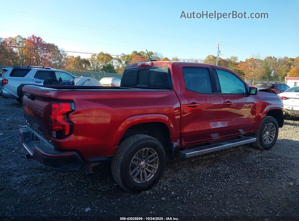 1GCPSCEK1P1145542 2023 CHEVROLET COLORADO Red Панорамний вид салону 360°