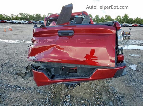 1GCPSCEK1R1315188 2024 CHEVROLET COLORADO Red Հետևի տեսք