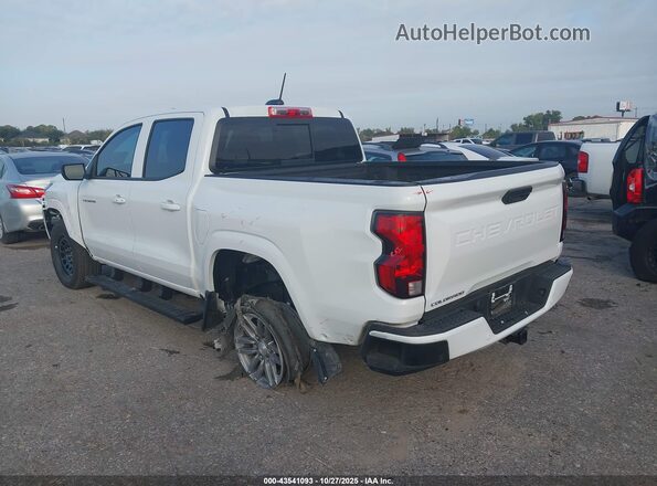 1GCPSCEK4S1185106 2025 CHEVROLET COLORADO White Rear left