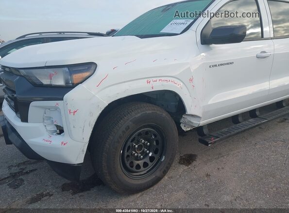 1GCPSCEK4S1185106 2025 CHEVROLET COLORADO White Front view