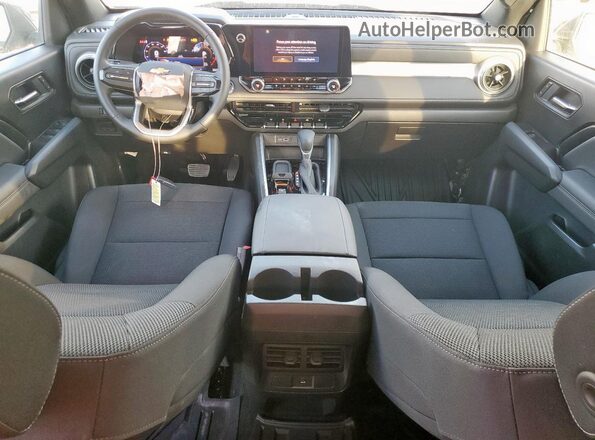 1GCPSCEK4S1198468 2025 CHEVROLET COLORADO Silver Dashboard view