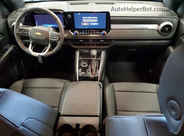 1GCPTCEK4S1220756 2025 CHEVROLET COLORADO Серебряный Вид панели приборов