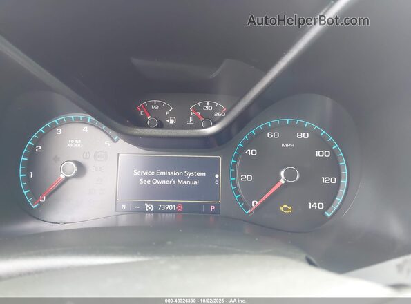 1GCPTEE13L1125612 2020 CHEVROLET COLORADO Blue Հետևի նստատեղերի տեսք