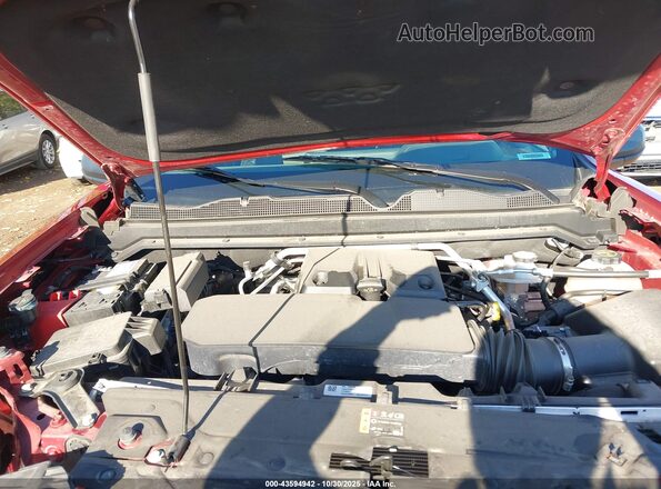 1GCPTEEK1R1235284 2024 CHEVROLET COLORADO Red უკანა ხედი