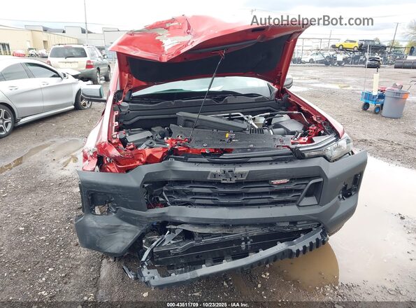 1GCPTEEK3S1126573 2025 CHEVROLET COLORADO Red Դիմացի տեսք