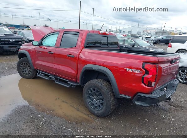 1GCPTEEK3S1126573 2025 CHEVROLET COLORADO Red Հետևի ձախ
