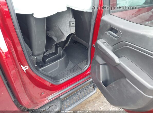 1GCPTEEK3S1126573 2025 CHEVROLET COLORADO Red VIN կոդի պիտակի տեսք