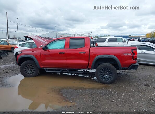 1GCPTEEK3S1126573 2025 CHEVROLET COLORADO Red Սալոնի 360 աստիճան տեսք