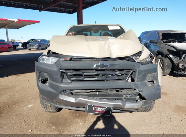 1GCPTEEK6P1138983 2023 CHEVROLET COLORADO Brown Vista del cuadro de instrumentos