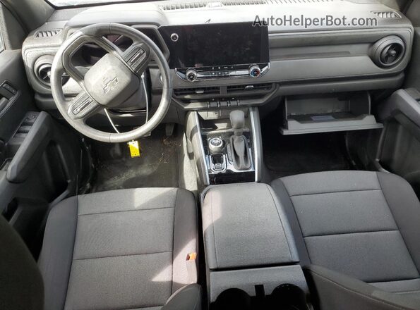 1GCPTEEK9P1160847 2023 CHEVROLET COLORADO White Dashboard view