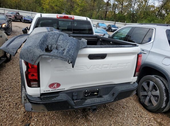 1GCPTEEK9P1160847 2023 CHEVROLET COLORADO White Rear view