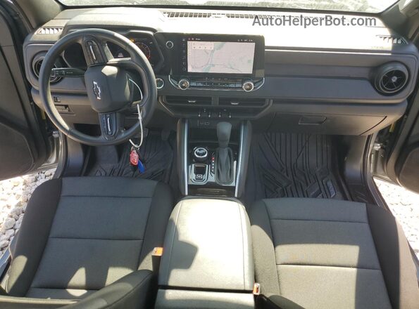 1GCPTEEKXS1149624 2025 CHEVROLET COLORADO Gray Widok deski rozdzielczej
