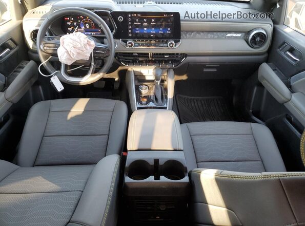 1GCPTFEKXS1167529 2025 CHEVROLET COLORADO Black Vista del salpicadero