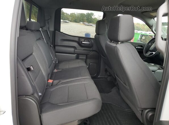 1GCPWCED5LZ179100 2020 CHEVROLET SILVERADO White Widok tylnych siedzeń