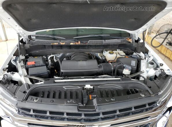 1GCPWCED5LZ179100 2020 CHEVROLET SILVERADO White Widok wnętrza z tyłu
